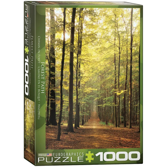 Forest Path 1000 Piece Puzzle