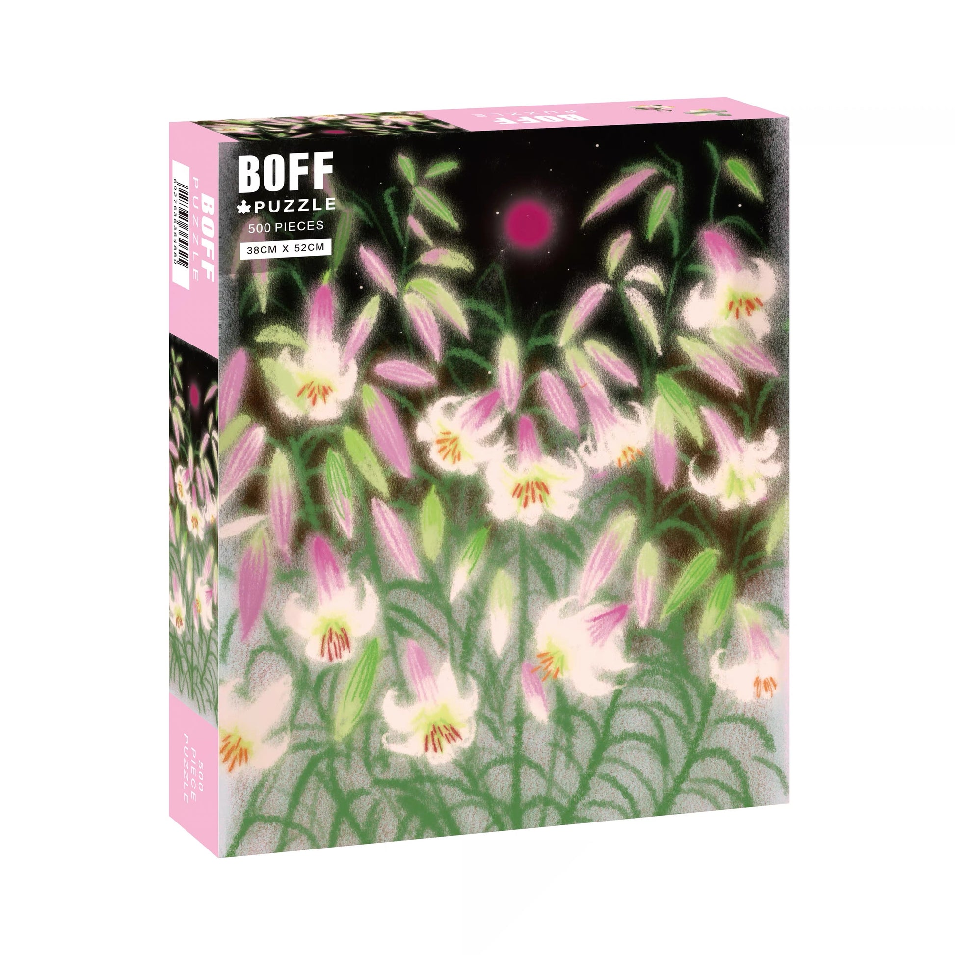 BOFF Moonlit Oriental Lilies 500 Piece Jigsaw Puzzle BOFF