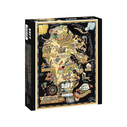 BOFF Anne Arundel County Historical Map 1000 Piece Jigsaw Puzzle BOFF