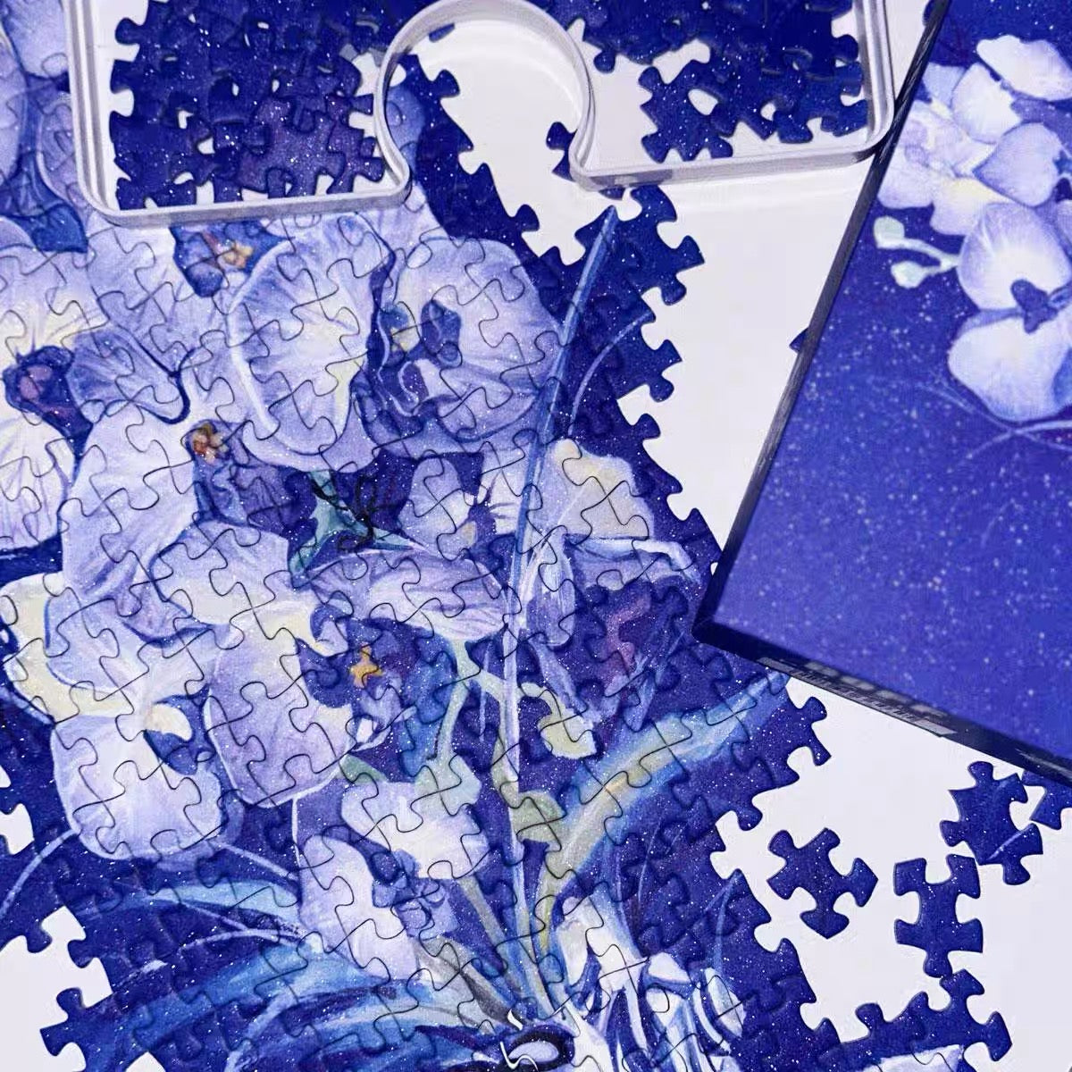 BOFF Blue Bloom 500 Piece Jigsaw Puzzle BOFF
