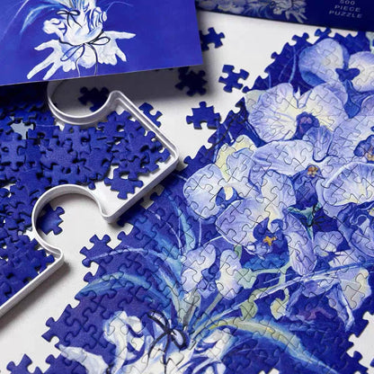 BOFF Blue Bloom 500 Piece Jigsaw Puzzle BOFF