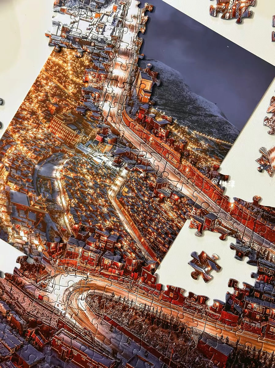 BOFF Night Lights of Seda 1000 Piece Jigsaw Puzzle BOFF
