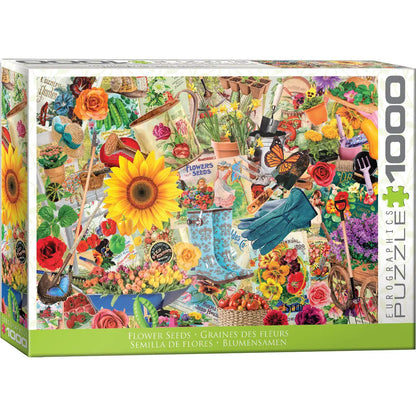 Flower Seeds 1000 Piece Puzzle