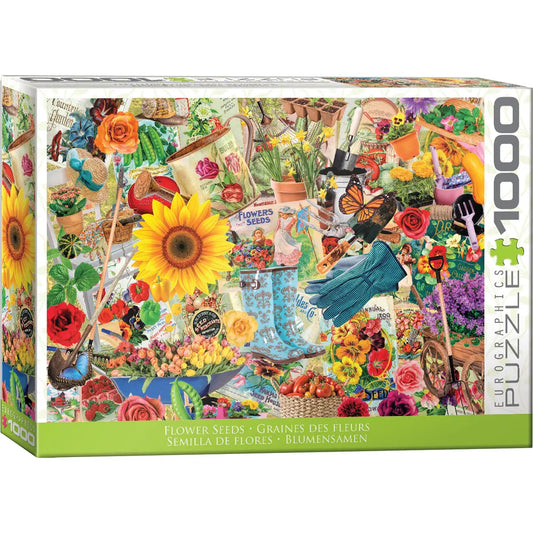 Flower Seeds 1000 Piece Puzzle