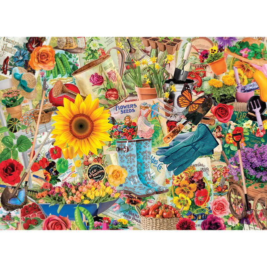 Flower Seeds 1000 Piece Puzzle