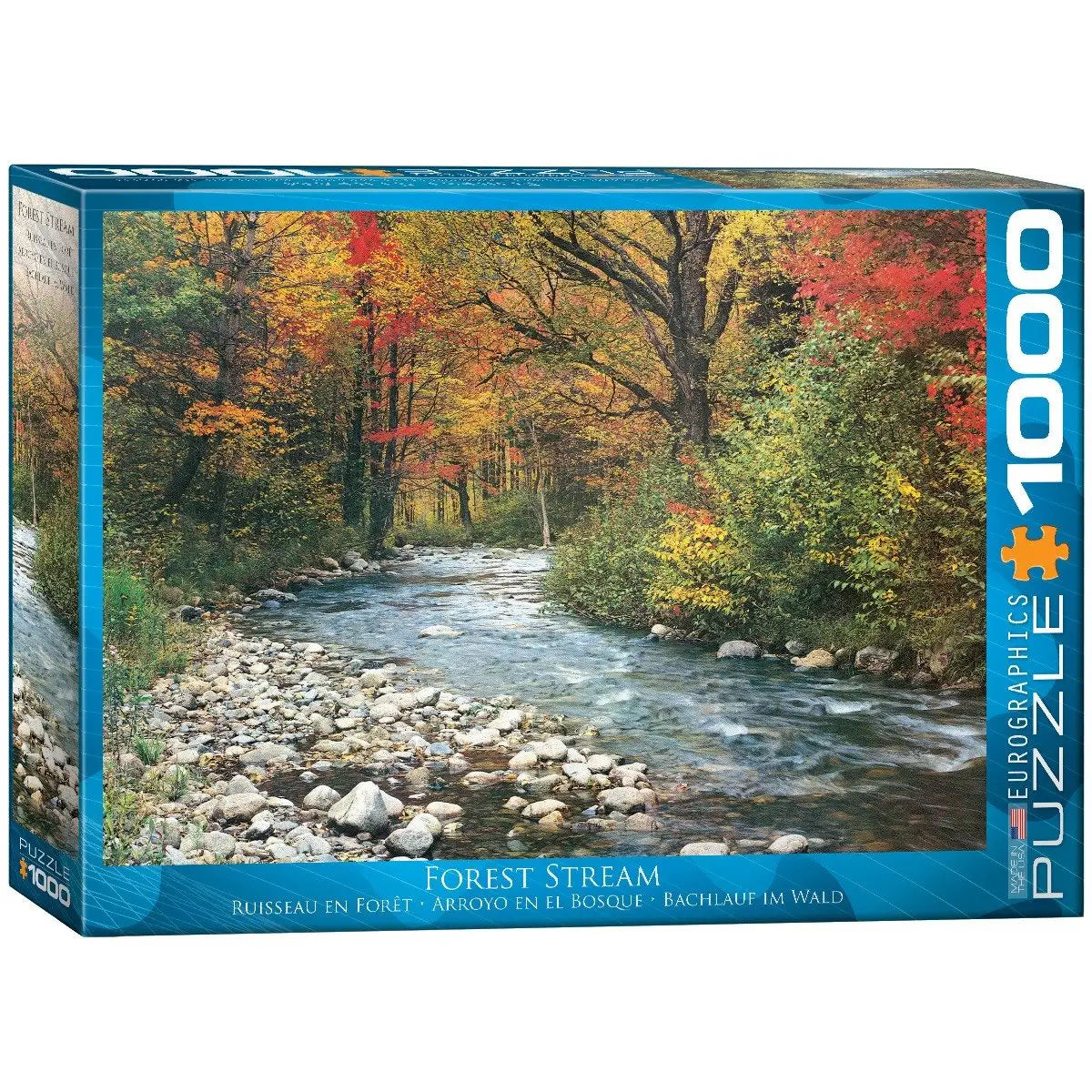Forest Stream 1000 Piece Puzzle
