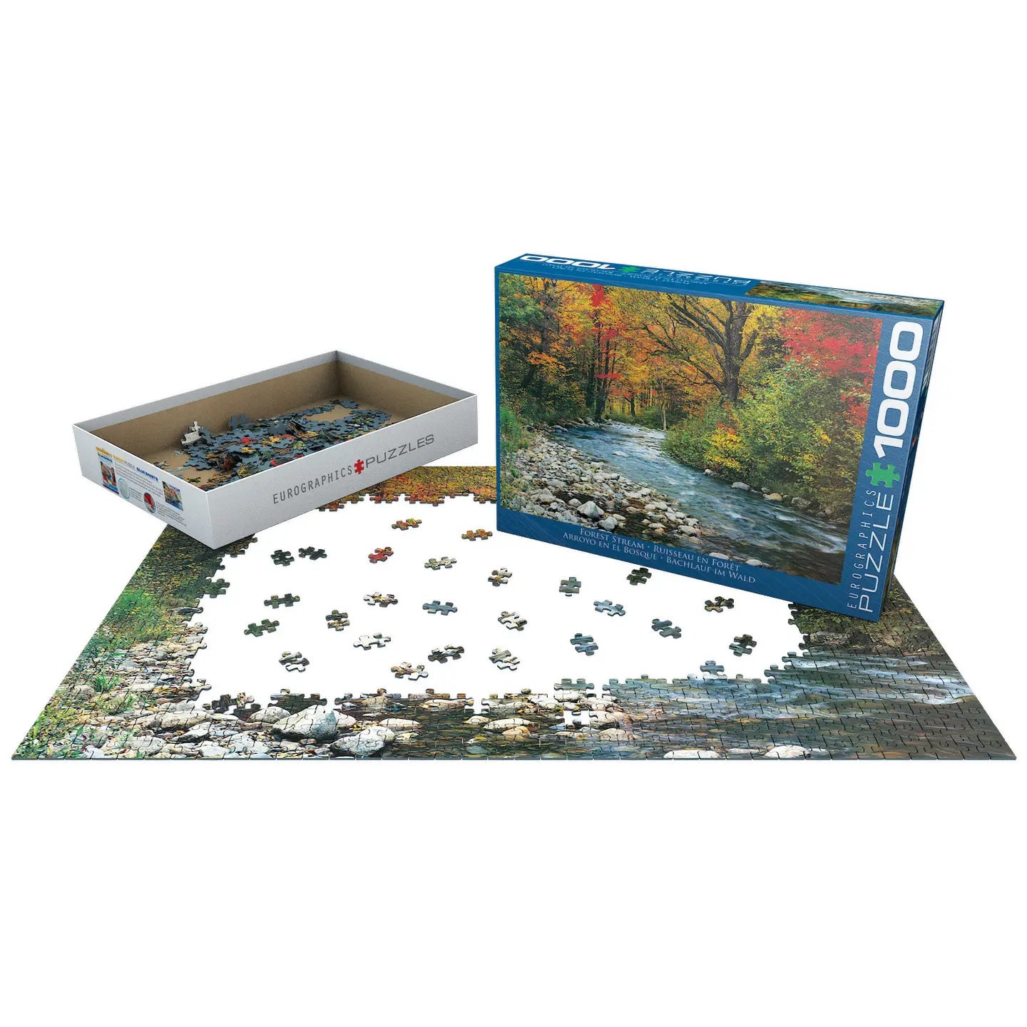 Forest Stream 1000 Piece Puzzle