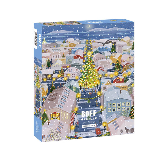 BOFF Christmas Town 1000 Piece Jigsaw Puzzle BOFF