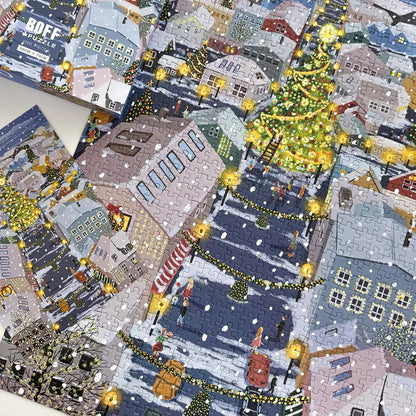 BOFF Christmas Town 1000 Piece Jigsaw Puzzle BOFF