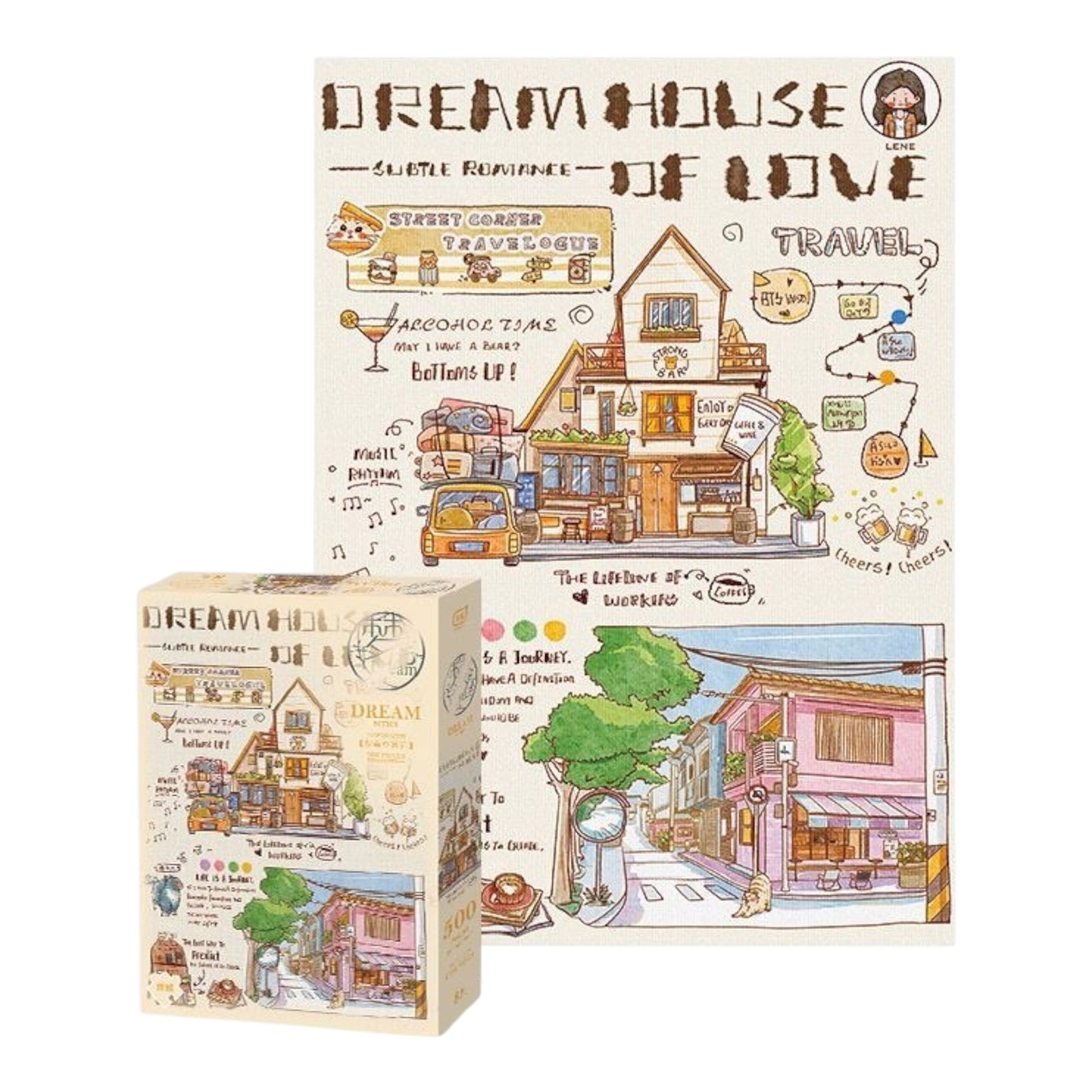 Gubu Sweet Escape 500 Piece Jigsaw Puzzle Gubu