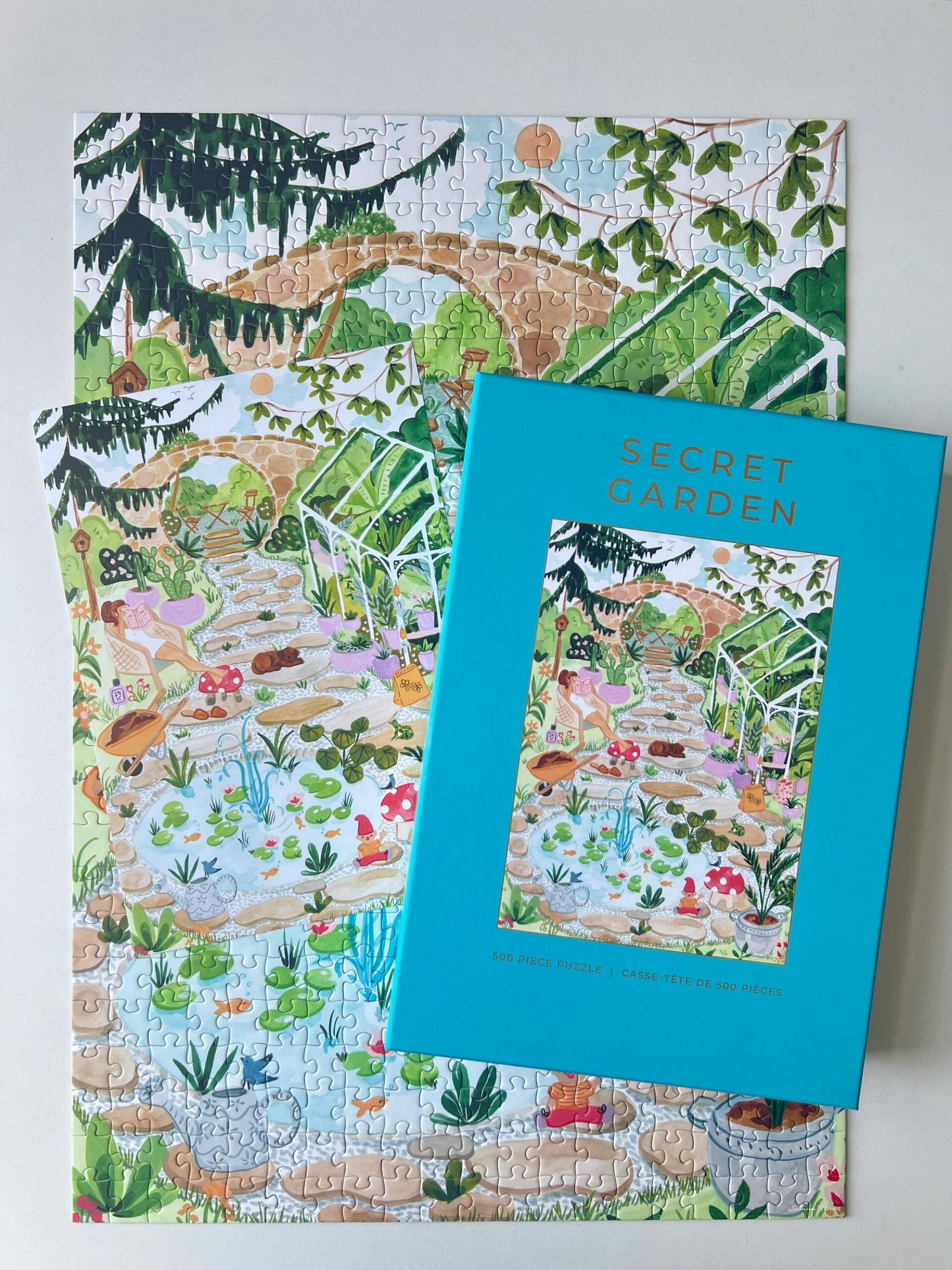 Hobbry Secret Garden 500 Piece Jigsaw Puzzle