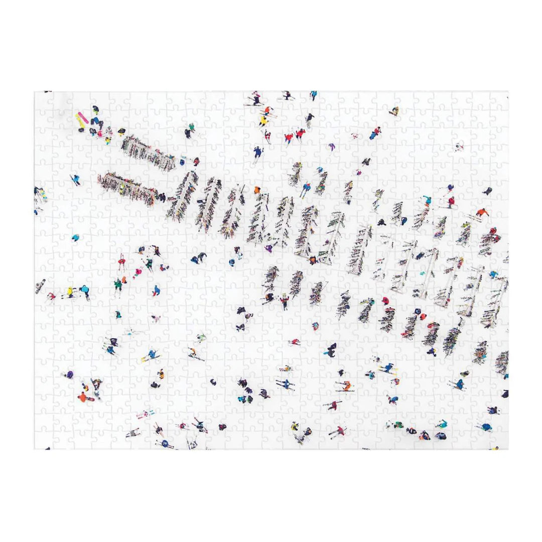 Gray Malin The Snow Double-Sided 500 Piece Jigsaw Puzzle