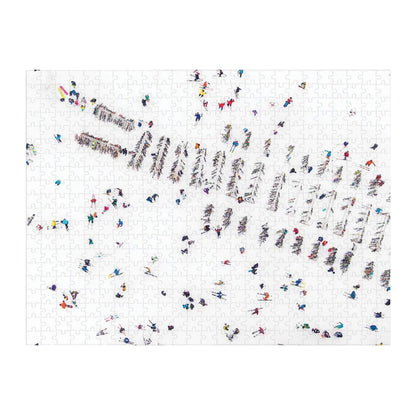 Gray Malin The Snow Double-Sided 500 Piece Jigsaw Puzzle