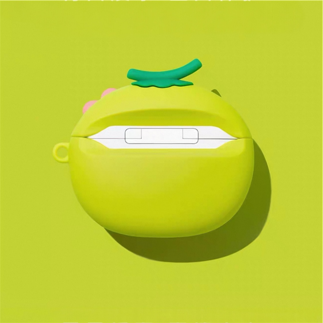 Kawaii Cartoon AirPods Case with Charm – Soft Silicone Cover