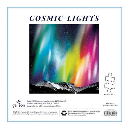 Cosmos Cosmic Lights 500 Piece Jigsaw Puzzle