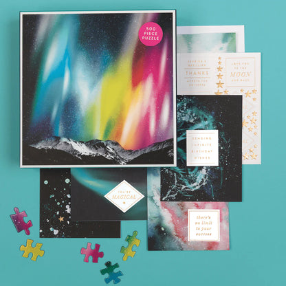 Cosmos Cosmic Lights 500 Piece Jigsaw Puzzle