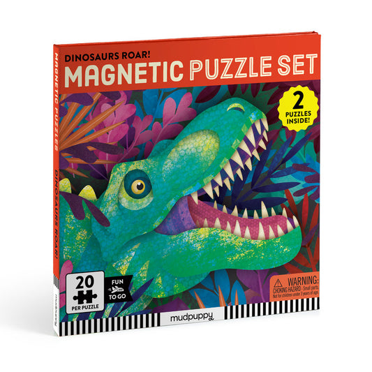 Dinosaurs Roar! Magnetic Puzzles