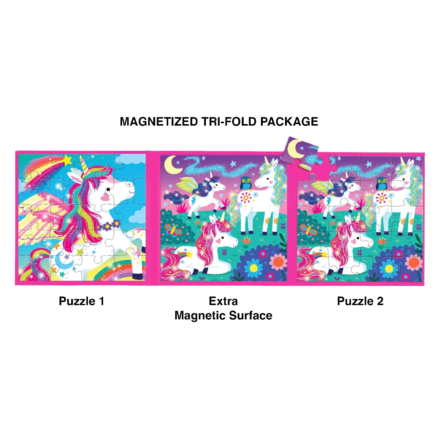 Unicorn Dreams Magnetic Puzzles