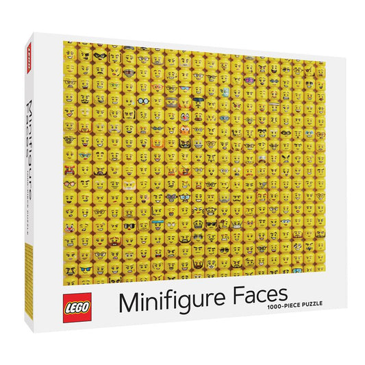LEGO Minifigure Faces 1000 Piece Puzzle