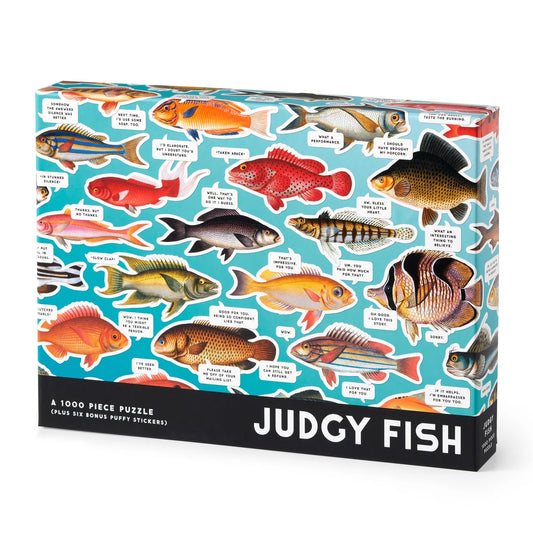 Judgy Fish 1000 Piece Puzzle