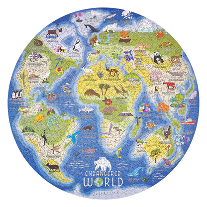 Endangered World 1000 Piece Jigsaw Puzzle