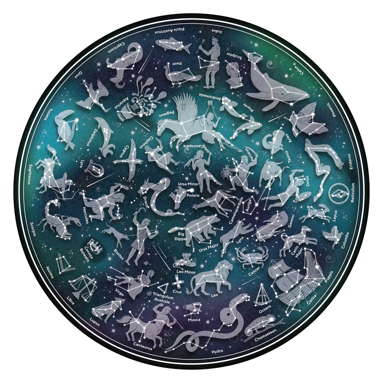 Map of the Stars 1000 Piece Jigsaw Puzzle