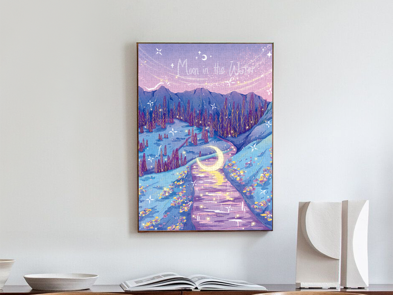 Alaska Kenai River 500 Piece Jigsaw Puzzle ZHIJU