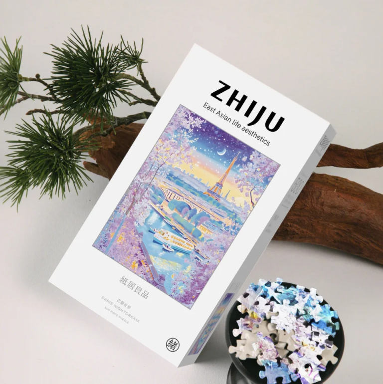 Paris Nightdream 500 Piece Jigsaw Puzzle ZHIJU