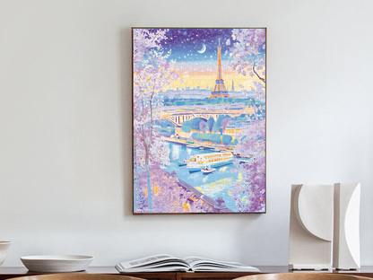 Paris Nightdream 500 Piece Jigsaw Puzzle ZHIJU