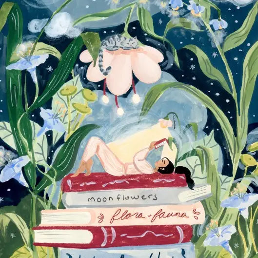 Night Reading ｜500 Piece Puzzle