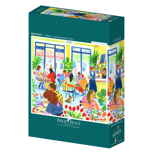 Bistro 1000 Piece Square Puzzle