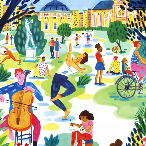 Public Garden 1000 Piece Puzzle