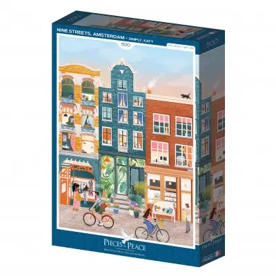 Nine Streets, Amsterdam | 500 Piece Puzzle