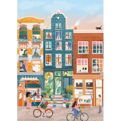 Nine Streets, Amsterdam | 500 Piece Puzzle