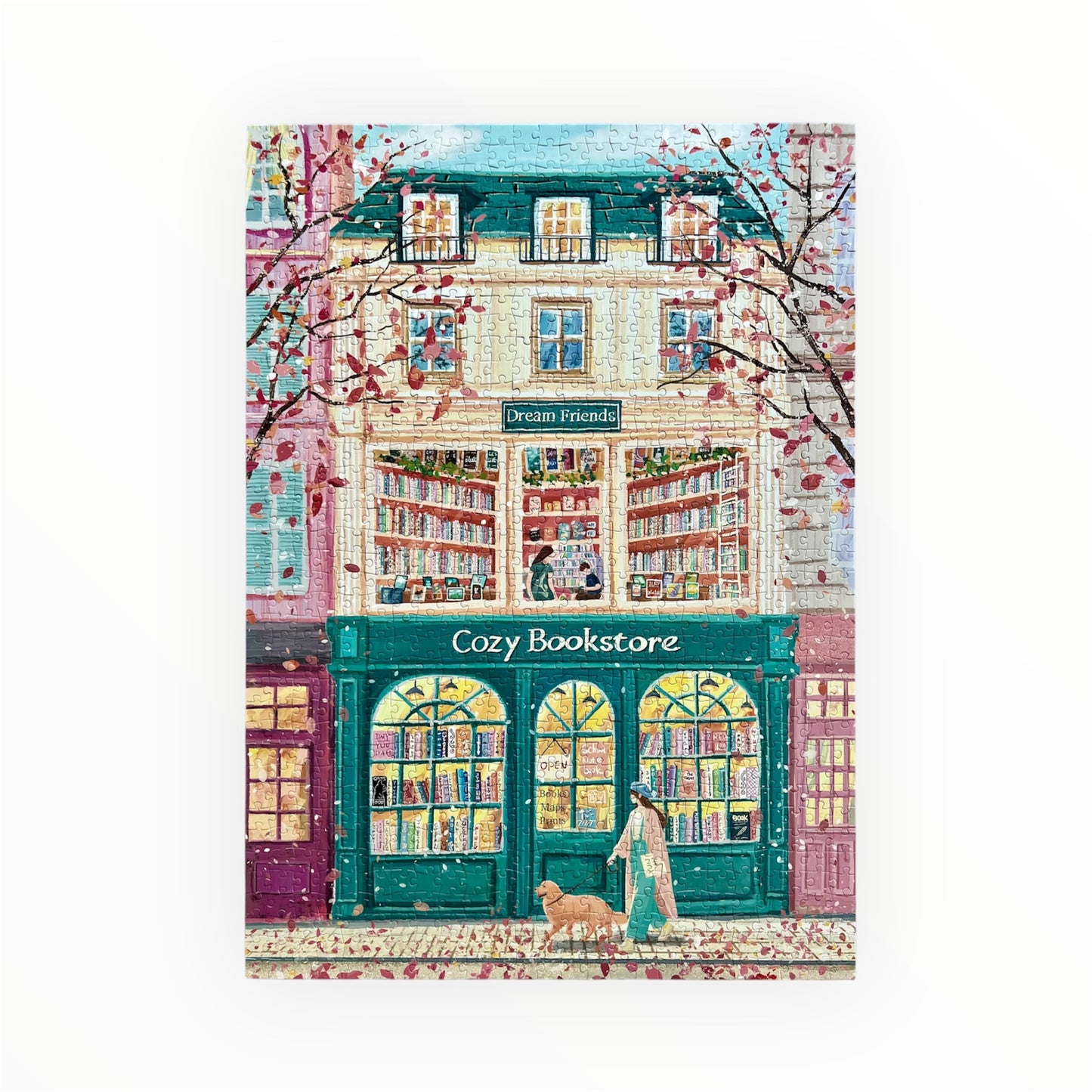 Cozy Bookstore 1000 Piece Puzzle