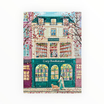 Cozy Bookstore 1000 Piece Puzzle