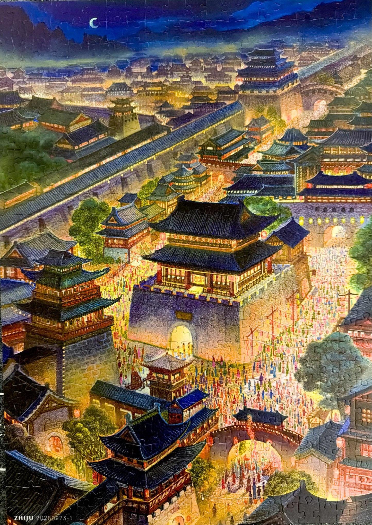 Dreams of Splendor of the Eastern Capital 500 Piece Jigsaw Puzzle ZHIJU