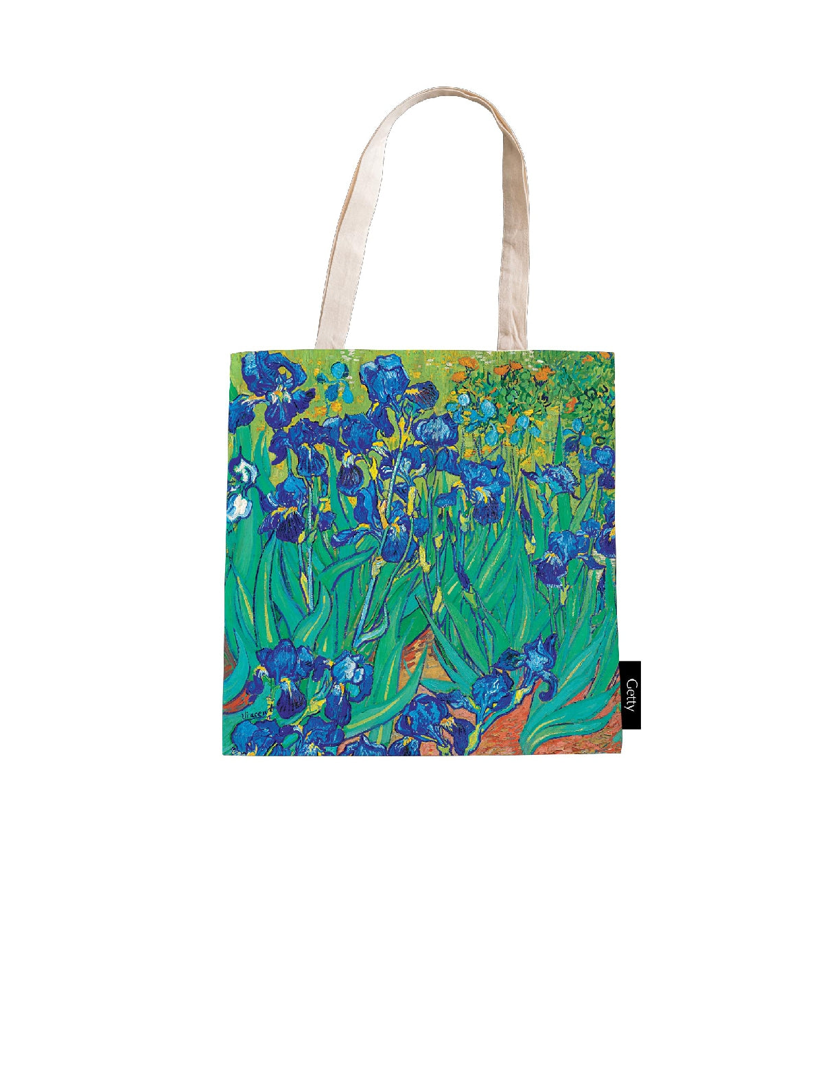 Van Gogh's Irises, Canvas Bag