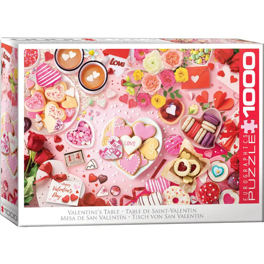 Valentine's Table 1000 Piece Puzzle