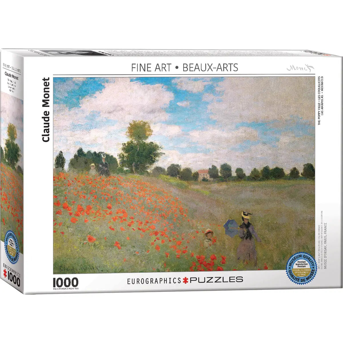 The Poppy Field 1000 Piece Puzzle