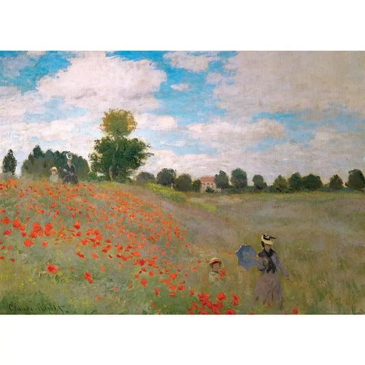 The Poppy Field 1000 Piece Puzzle