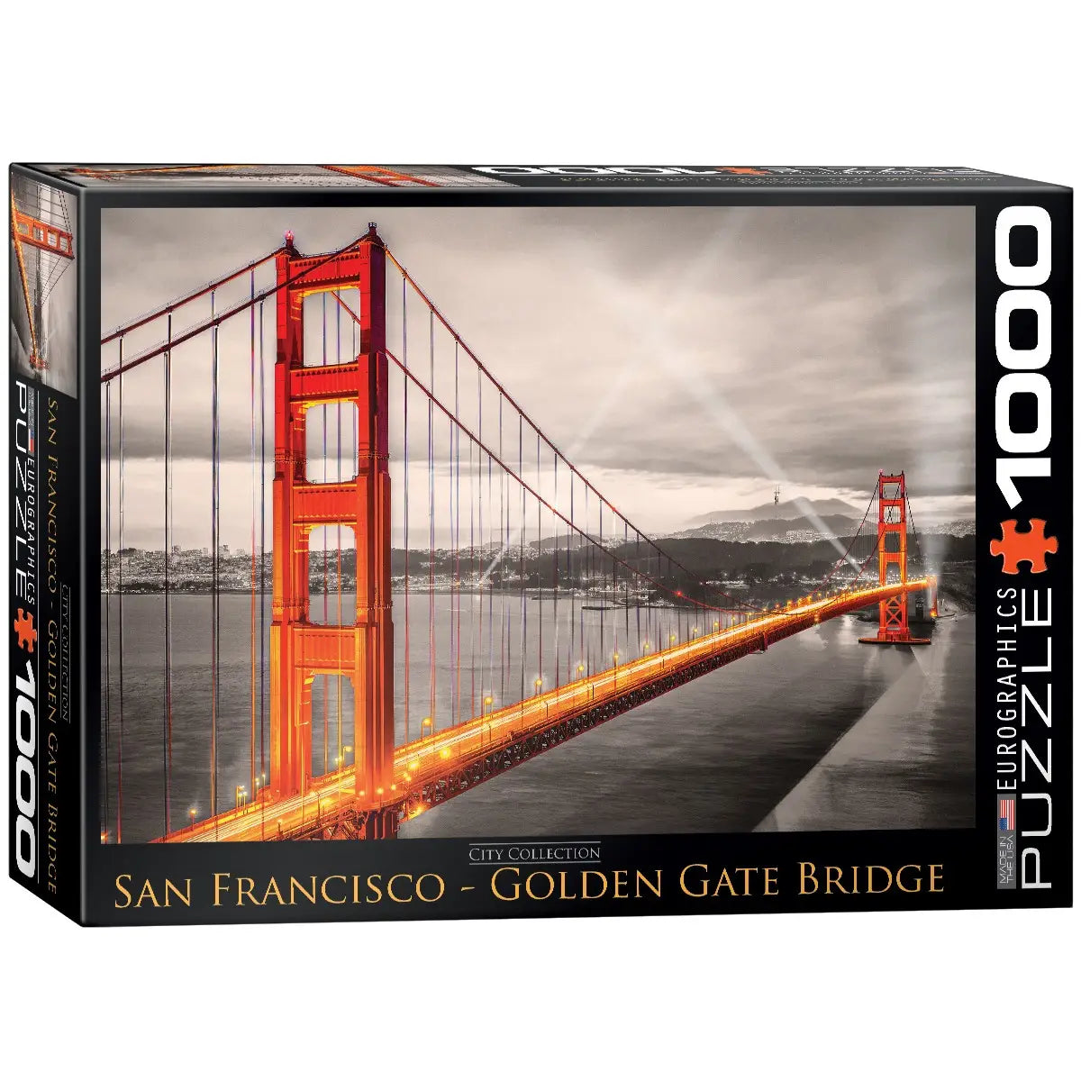 San Francisco Golden Gate Bridge
1000 Piece Puzzle