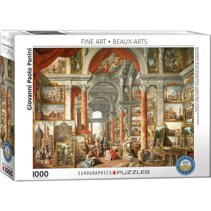 Gallery of Views of Modern Rome 1000 Piece Puzzle