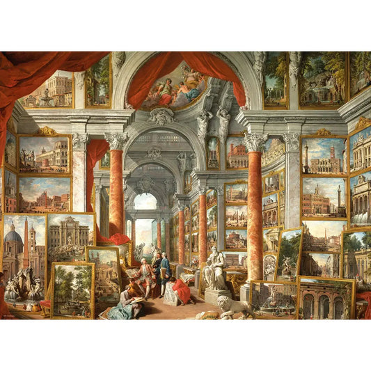 Gallery of Views of Modern Rome 1000 Piece Puzzle