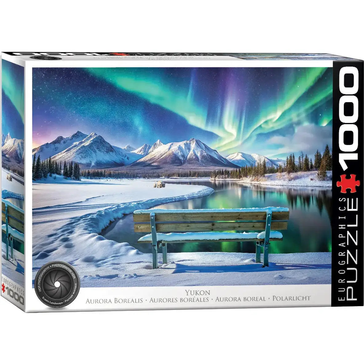 Yukon Aurora Borealis 1000 Piece Puzzle