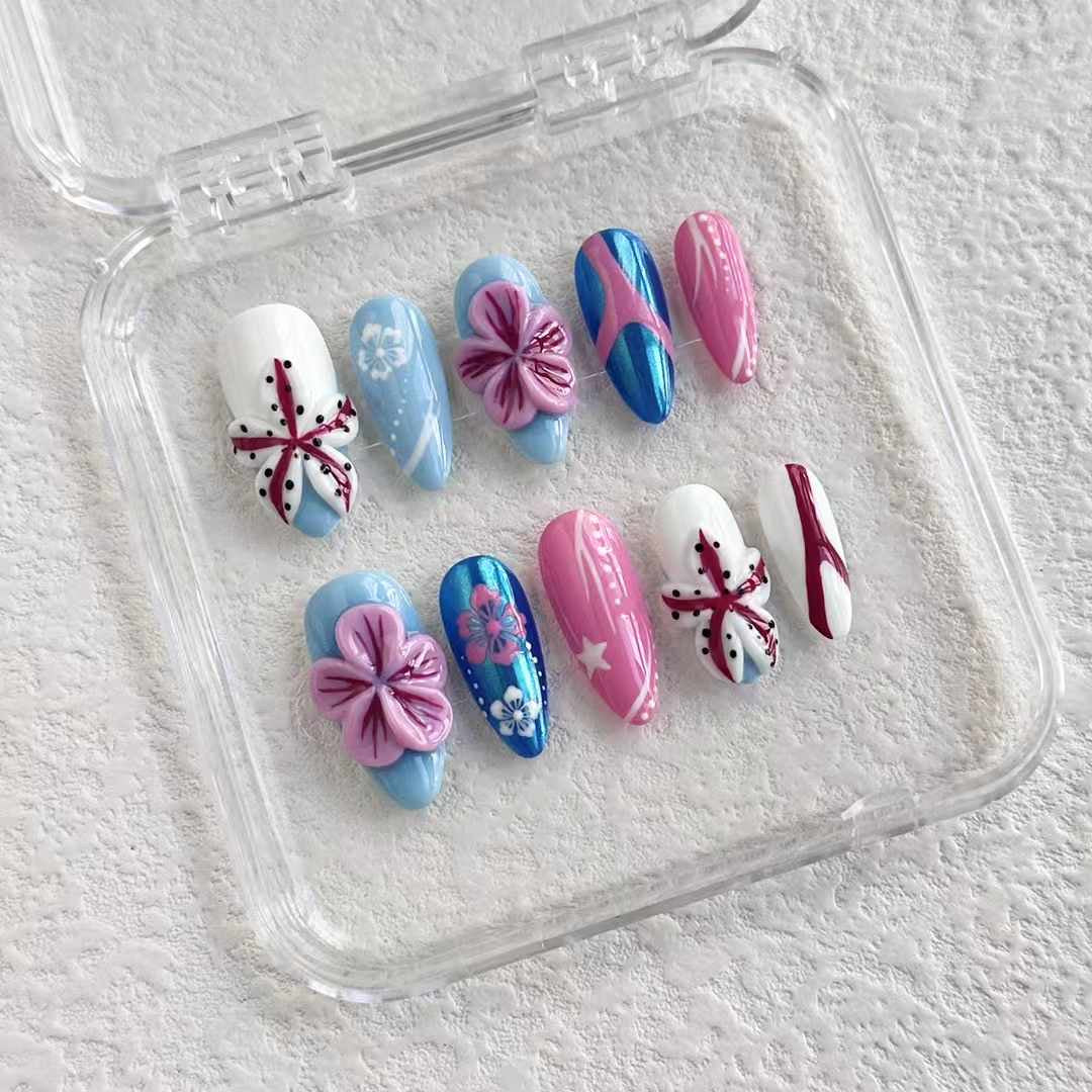 Blue Sky Romantic Blossoms