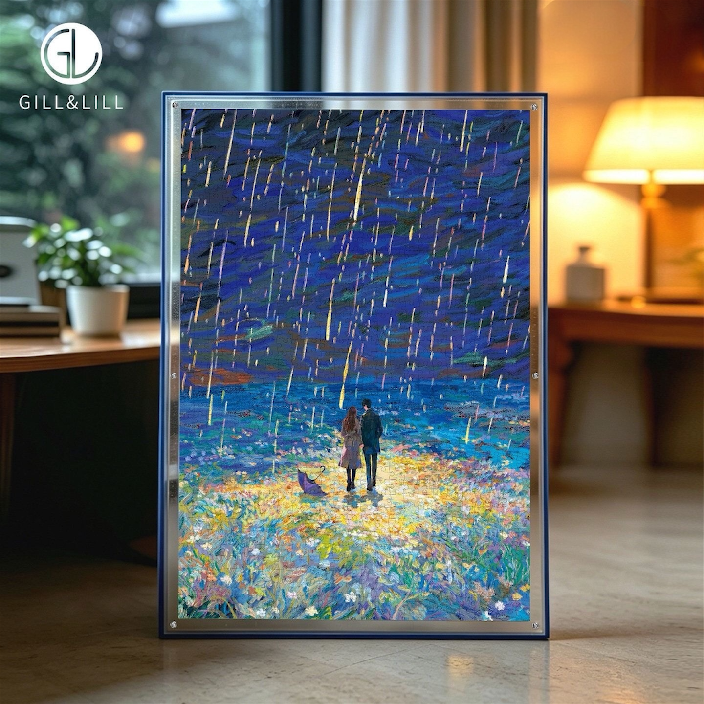 GILL&LILL Starry Rain for You 1000 Piece Puzzle Gill & Lill