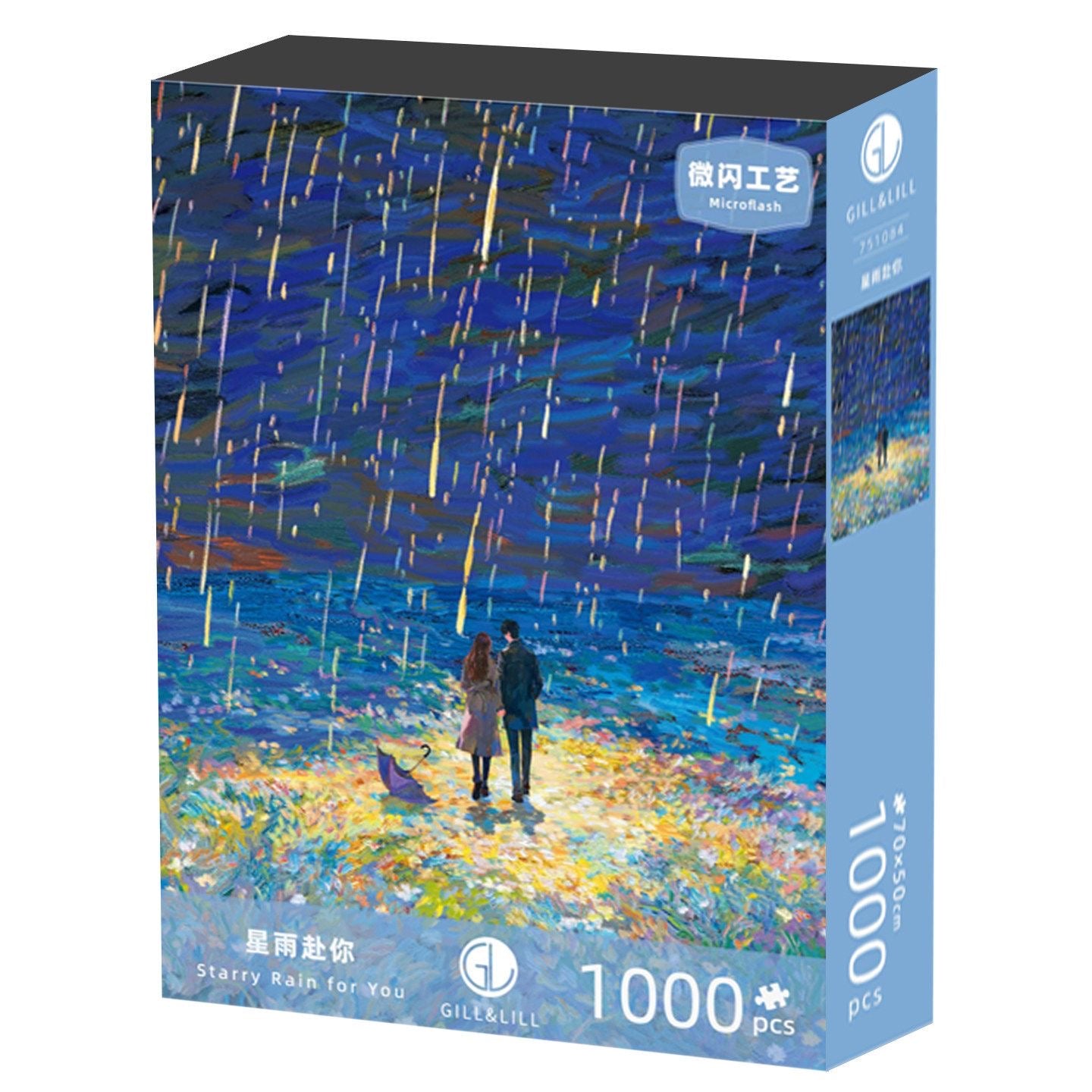 GILL&LILL Starry Rain for You 1000 Piece Puzzle Gill & Lill