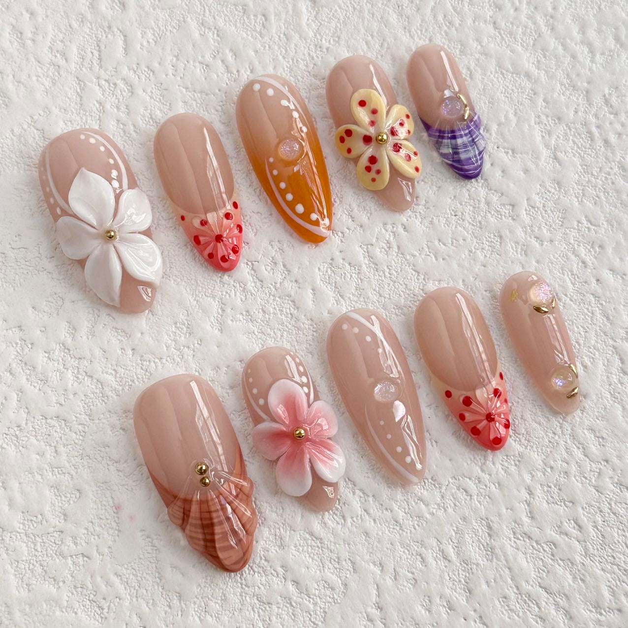 Garden Glam Press-on Nails