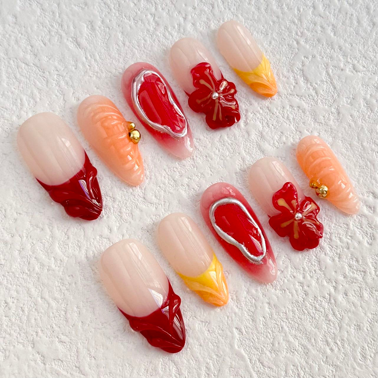 Sculpted Beauty Press-on Nails